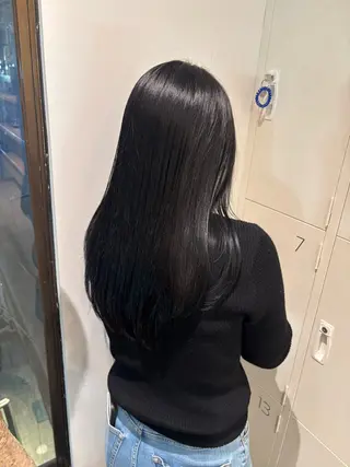 ロング 松野 和志のヘアスタイル