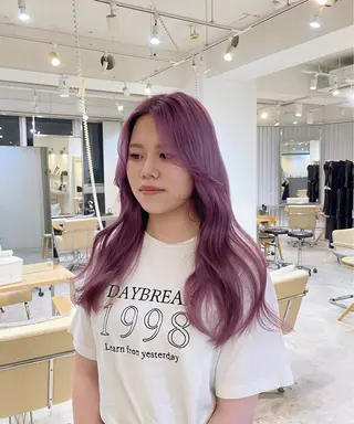 セミロング 🎀 liz🎀のヘアスタイル