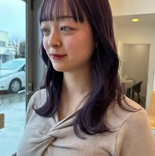 セミロング KEYMAN HARUKAのマツエク・マツパデザイン