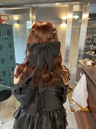 ミディアム 土田かほ/本日🈳 透明感カラー🍃のヘアスタイル