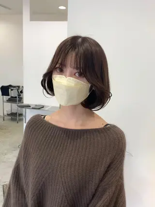 ショート Anela所属・山中 友詩のヘアスタイル