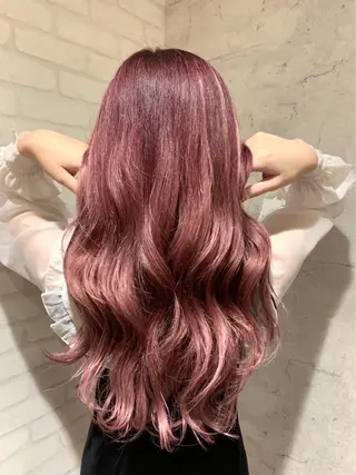 ロング レイヤー/艶カラー 🫧守利のヘアスタイル