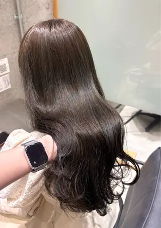 ロング 透明感カラー/顔周り カット🎀ヒラバルのヘアスタイル