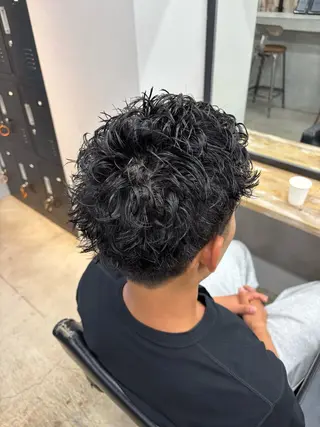 ショート パーマ メンズ 💈メンズ特化💈 テッペイのヘアスタイル