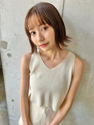 ショート ボブ/レイヤーカット 木原崇了のヘアスタイル