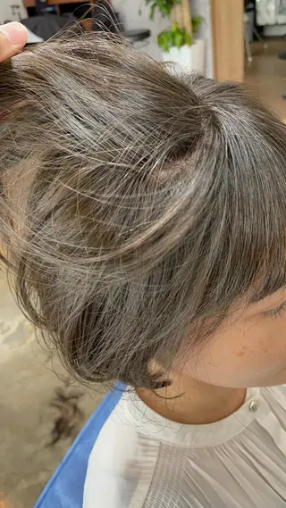 ミディアム カラー Snaly カラー特化ページのヘアスタイル