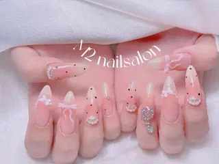 ネイル 長さだし専門店 M2　rikaのネイルデザイン