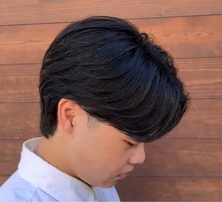メンズ オートクチュールランコントレ西京極店所属・今在家 玲【艶髪スト レート/メンズ特化】のヘアスタイル