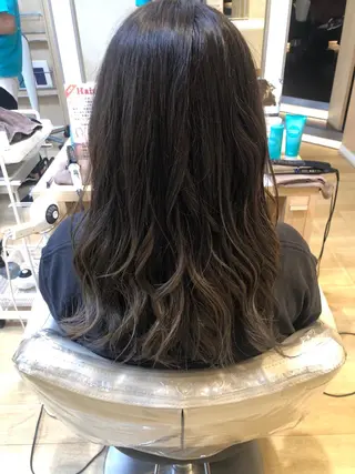ロング 大山 晃介のヘアスタイル