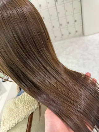 ロング カラー ヘアアレンジ 【透明感×レイヤー】 🍃RIKU🍃のヘアスタイル