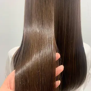 ロング ボブ/美髪矯正 /佐藤　奈巳のヘアスタイル