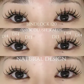 マツエク・マツパ 武田 楓のマツエク・マツパデザイン