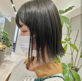 ショート カラー Zina 十条店所属・デザインカラー／ボブ 🍦MEI🍦のヘアスタイル