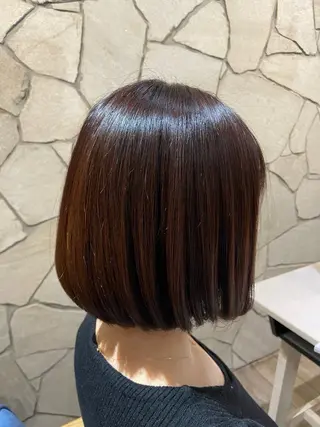 ショート カラー アーサスヘア所属・透明感カラー🧡🌿 Mioのヘアスタイル