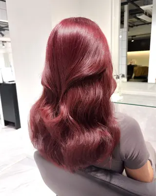 ロング カラー 表参道♡暗髪^ྀི 艶カラー♡アユミのヘアスタイル