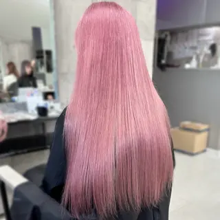 ロング ハイトーン×エクステ 💞くるみのヘアスタイル