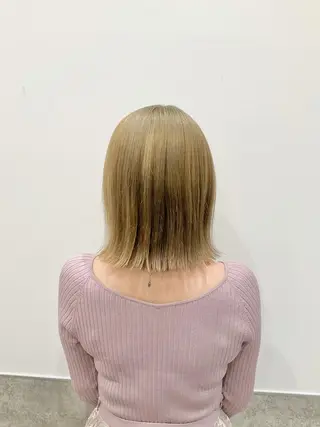 ミディアム カラー go today shaire salon 本店所属・yoshi ☆のヘアスタイル
