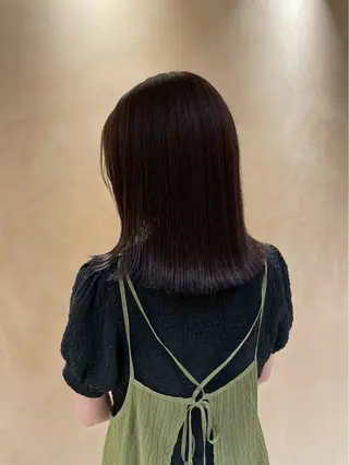 カラー 期間限定モデル募集* 【平尾高宮】黒田樹里のヘアスタイル