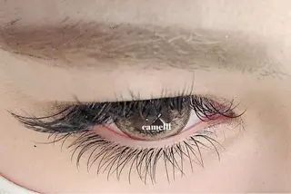 マツエク・マツパ 【那覇/束感まつ毛】 キャメルのマツエク・マツパデザイン