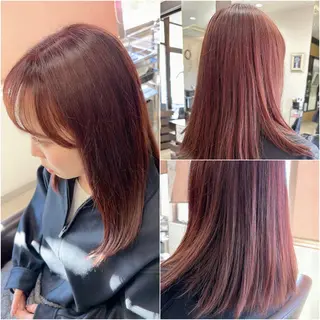 ミディアム カラー 中島 剛のヘアスタイル