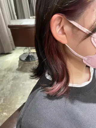 ミディアム カラー FERIA  あべの 🌼西口実来🌼のヘアスタイル