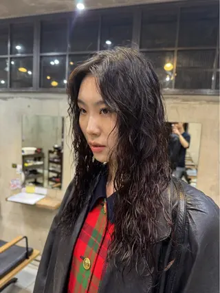 ロング パーマ パーマ/パーマ落とし /メンズカット/ヒロのヘアスタイル