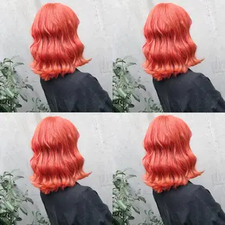 ミディアム カラー ヘアアレンジ ブリーチ/ヘアケア 🪞TAKUMA🪞のヘアスタイル