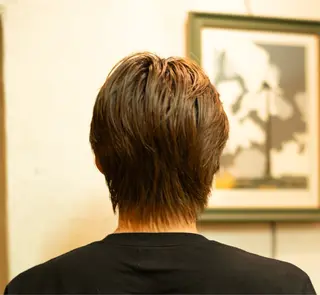 ミディアム カラー パーマ メンズ 🔗メンズサロン🔗 Kieのヘアスタイル