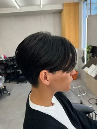 ショート メンズ 【縮毛矯正/カラー】 今野寛己のヘアスタイル