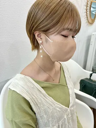 ショート カラー 🌼sunc HINAMI🌼のヘアスタイル