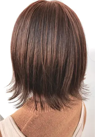 ミディアム 23°NADAUN所属・岐阜1番韓国ヘア/ 星羅/23°のヘアスタイル