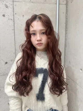 ロング ヘアアレンジ MIES amane(アマネ)のヘアスタイル