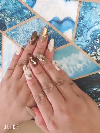 ロング ネイル by michelle salon所属・☪深夜限定サロン 無料駐車場あり！のネイルデザイン