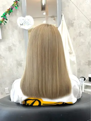 ミディアム 田中 沙也香のヘアスタイル