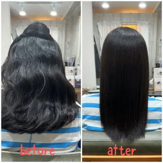 ロング 個室美容室 TOMO 美髪縮毛✨のヘアスタイル