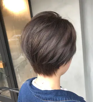 ショート カラー lafithhair ruu.南本庄のヘアスタイル