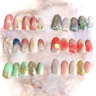 ネイル Liberta所属・森 まりなのネイルデザイン