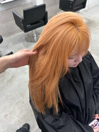 カラー SAAYA 🎀 博多ハイトーン💖のヘアスタイル