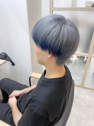 ミディアム カラー メンズ EMANON新宿南口所属・ケアブリーチ×艶カラ ー️🫧Shioriのヘアスタイル
