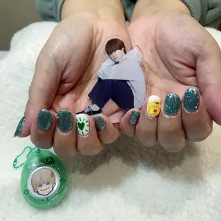 ネイル hair&make EARTH coiffure beaute 龍ケ崎店所属・nailset/ asukaのネイルデザイン