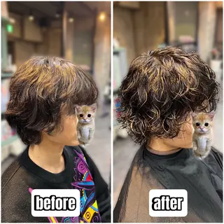 パーマ DIECE渋谷2n'd flor所属・DIECE渋谷 渡邉 凜【メンズ特化】のヘアスタイル