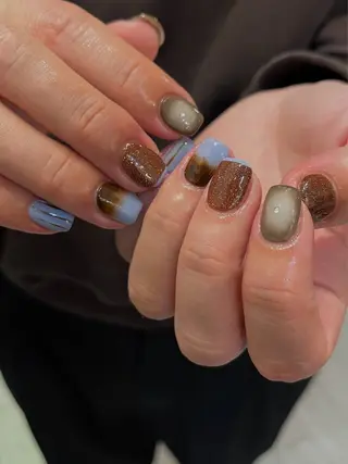 ネイル mano+所属・haruka 🐈のネイルデザイン