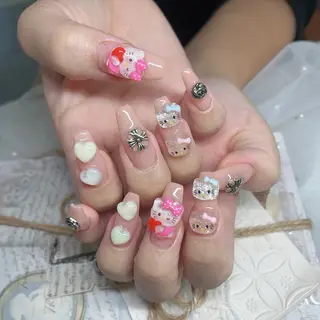 ネイル Fairyフェアリーネイルサロン所属・Nail Hibi サロンのネイルデザイン