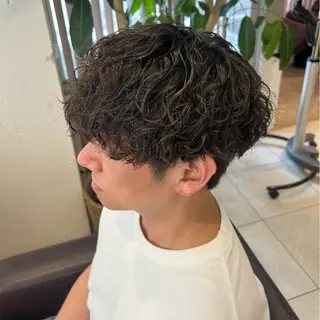 メンズ 🦋Misaki🦋 メンズパーマ/着付けのヘアスタイル