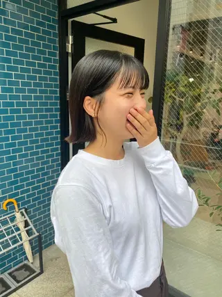 ミディアム カラー パーマ ヘアアレンジ パーマスタイル🔅 sayacaのヘアスタイル