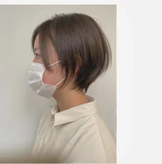 ショート カラー パーマ 🐶 アヤカのヘアスタイル