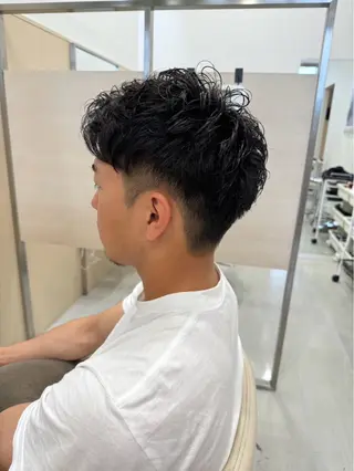 パーマ メンズ 【アドラーブル】反町 萌のヘアスタイル