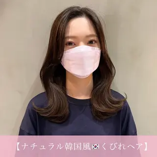 ミディアム LOMA🇰🇷 銀座クボタのヘアスタイル