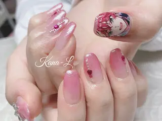 ネイル 芦辺 香奈のネイルデザイン