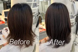 ミディアム カラー メンズカット✂️ ✨️NOAのヘアスタイル